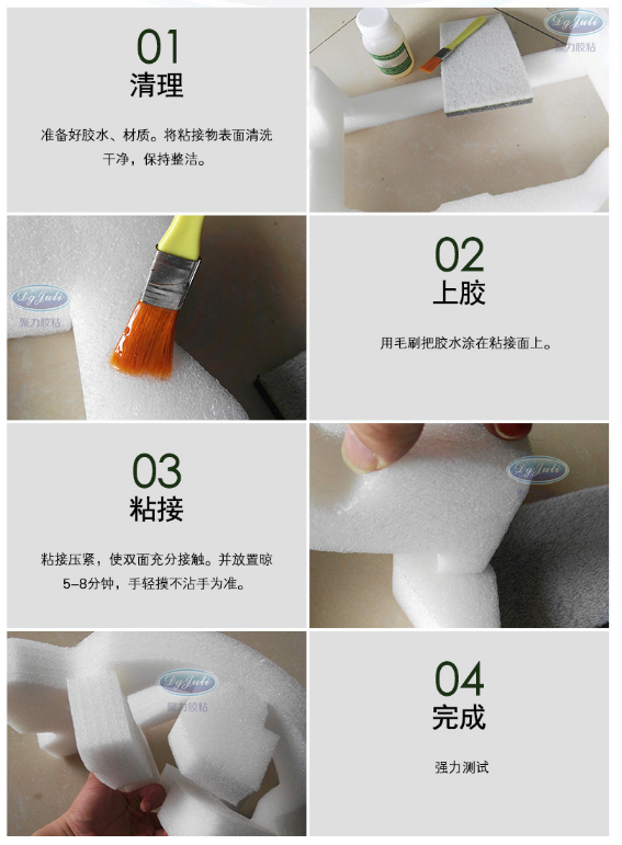 EVA和EVA粘接的過程