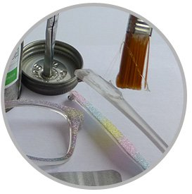 眼鏡架粘接膠