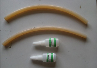 想把硅膠條粘成硅密封圈？用聚力膠水的硅膠專用瞬間膠水就可以！