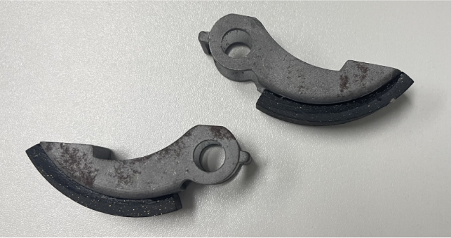 橡膠粘金屬用什么膠？聚力為電動(dòng)車剎車片提供高強(qiáng)度快干膠提高使用壽命