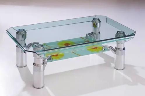 玻璃粘金屬用什么膠水好呢？聚厲牌透明UV無影膠水家具行業專用