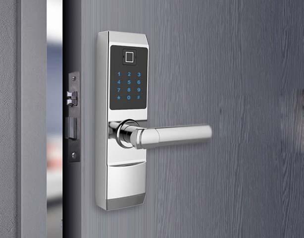 聚力塑料粘金屬膠水解決門鎖上面應用案例